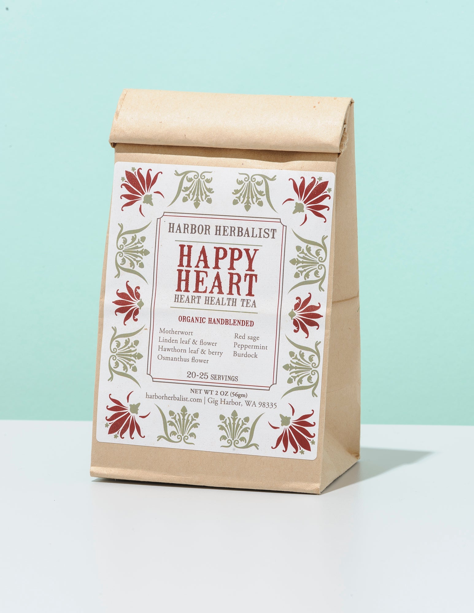 Happy Heart – Harbor Herbalist Tea