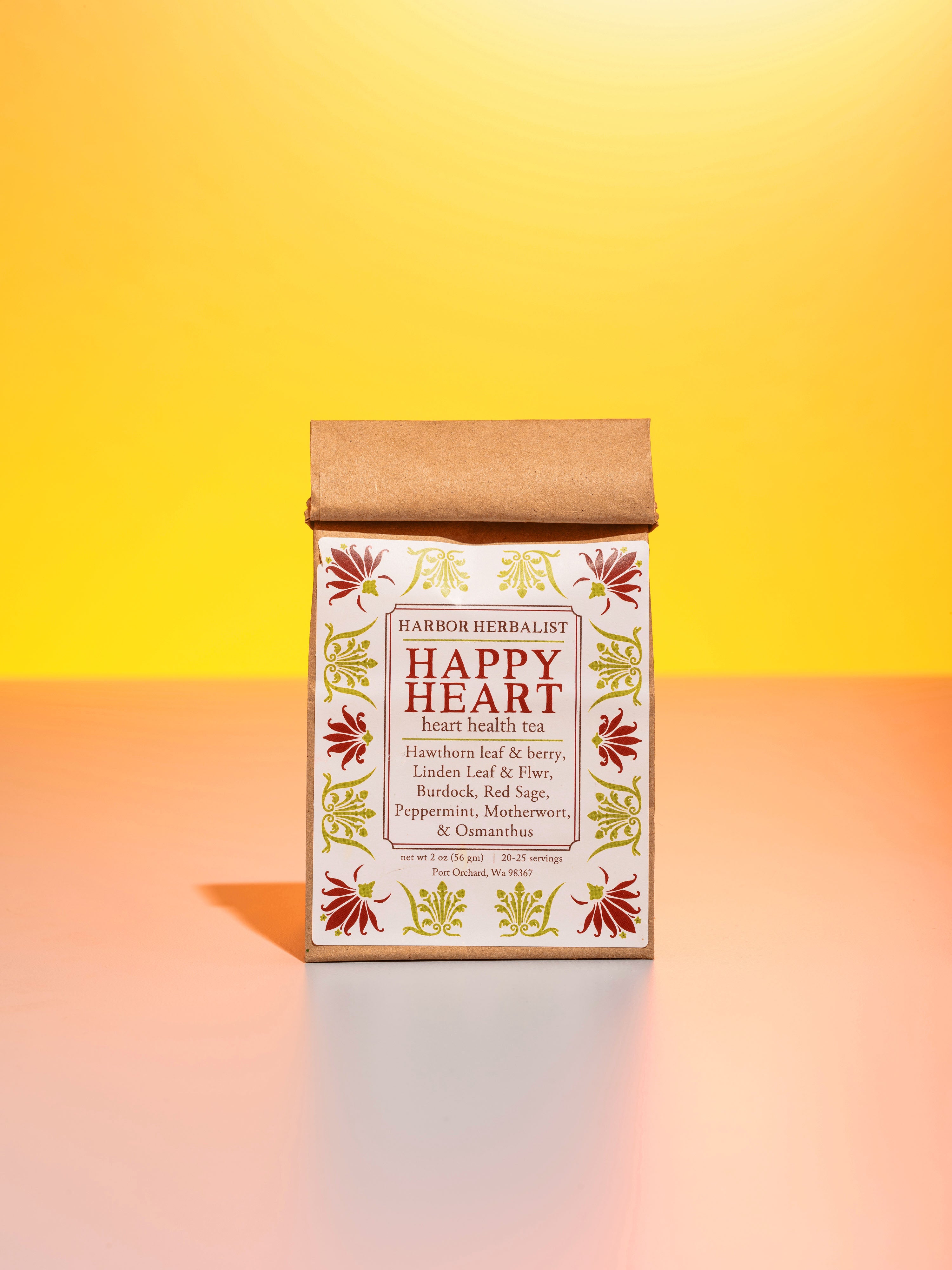 Happy Heart – Harbor Herbalist Tea